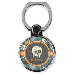 Vintage / Grunge Halloween Cell Phone Ring Stand & Holder (Personalized)
