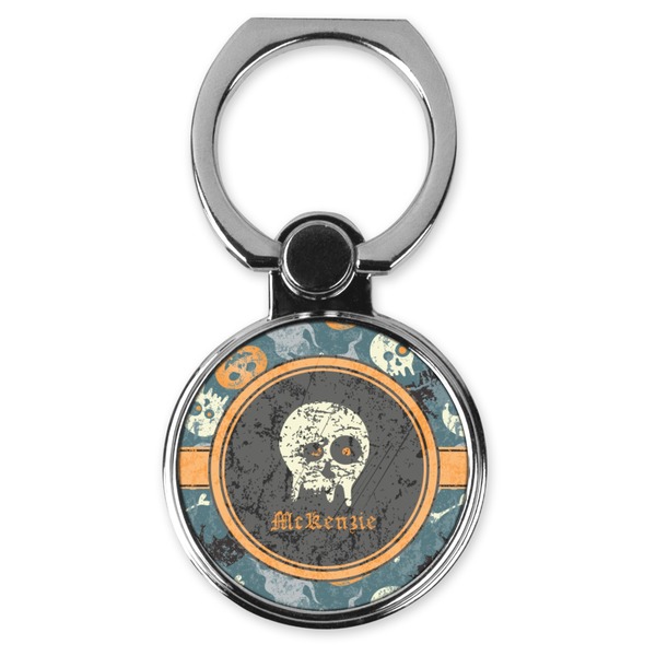 Custom Vintage / Grunge Halloween Cell Phone Ring Stand & Holder (Personalized)