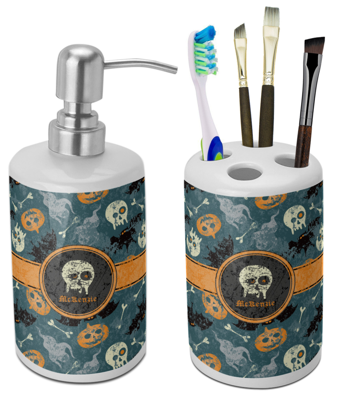 Halloween Bathroom Accessories Set Everything Bathroom