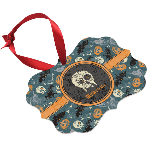 Vintage / Grunge Halloween Christmas Ornament