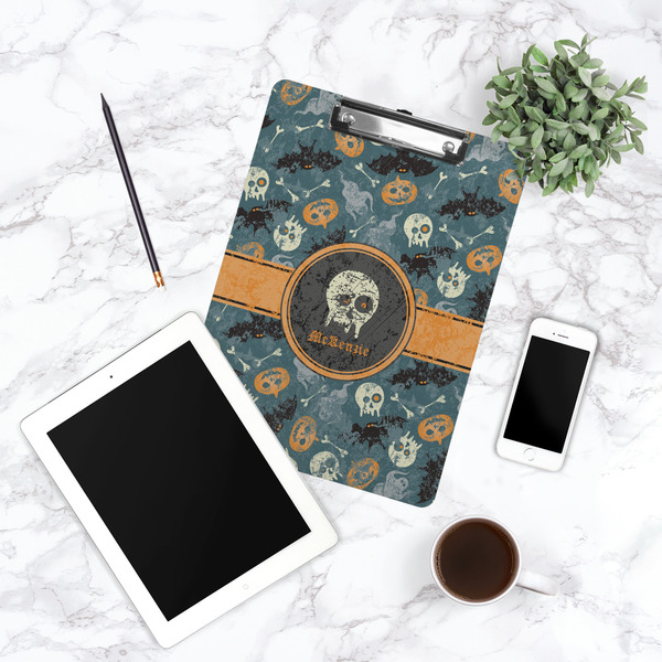 Vintage / Grunge Halloween Clipboard - Lifestyle Photo