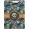 Vintage / Grunge Halloween Clipboard (Letter Size) (Personalized)