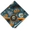 Vintage / Grunge Halloween Cloth Napkins - Personalized Dinner (Folded Four Corners)