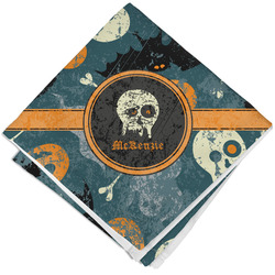 Vintage / Grunge Halloween Cloth Napkin w/ Name or Text