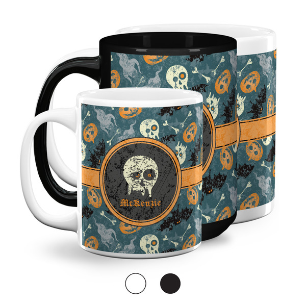 Vintage / Grunge Halloween Coffee Mugs Main