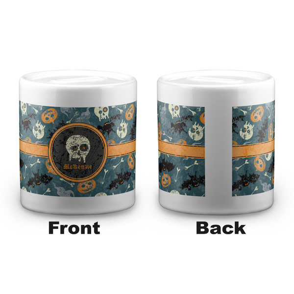Vintage / Grunge Halloween Coin Bank - Apvl