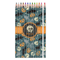 Vintage / Grunge Halloween Colored Pencils (Personalized)