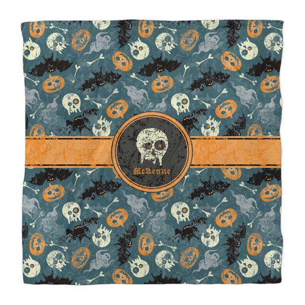 Vintage / Grunge Halloween Comforter - Queen - Front