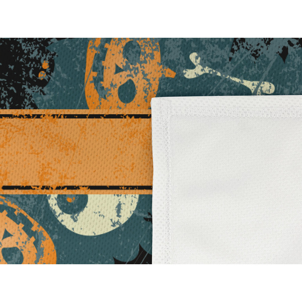 Vintage / Grunge Halloween Cooling Towel- Detail