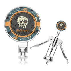 Vintage / Grunge Halloween Corkscrew (Personalized)
