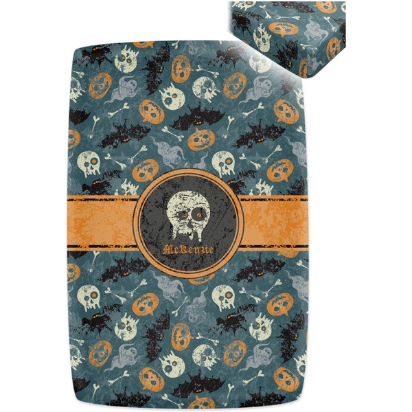 Vintage / Grunge Halloween Crib Fitted Sheet - Apvl