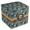 Vintage / Grunge Halloween Cube Favor Gift Box - Front/Main