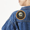 Vintage / Grunge Halloween Twill Iron On Patch - Custom Shape (Personalized)