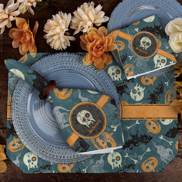 Vintage / Grunge Halloween Dining Set