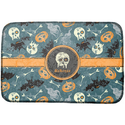 Vintage / Grunge Halloween Dish Drying Mat (Personalized)