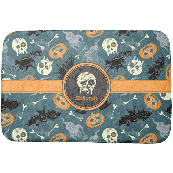 Custom Vintage / Grunge Halloween Dish Drying Mat (Personalized)