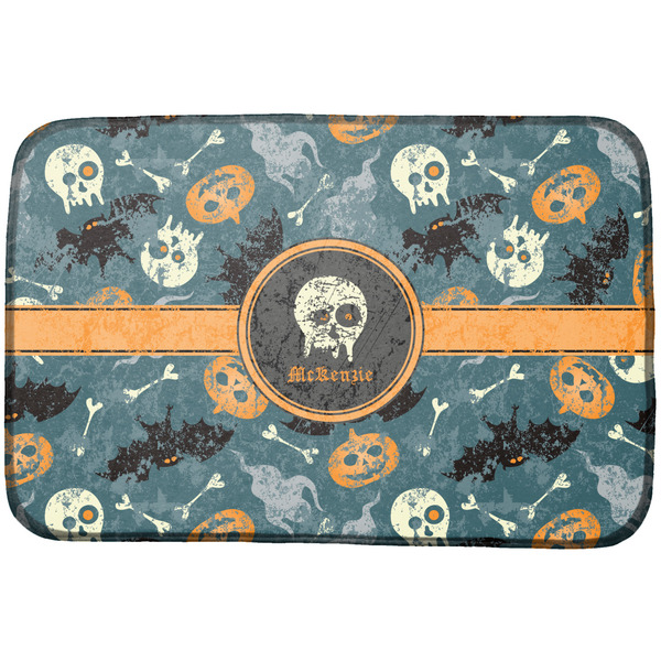 Custom Vintage / Grunge Halloween Dish Drying Mat (Personalized)