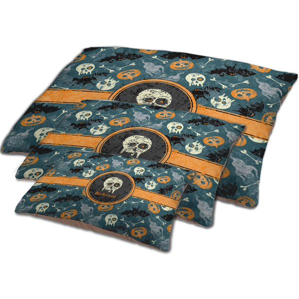 Vintage / Grunge Halloween Dog Beds - MAIN (sm, med, lrg)