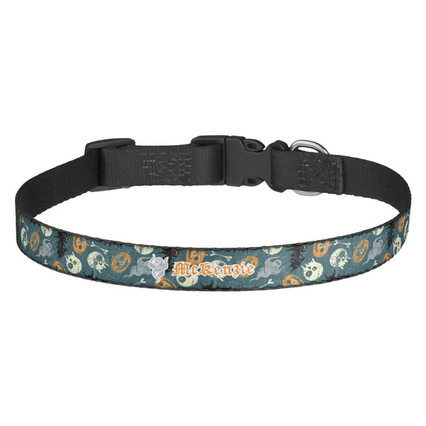 Custom Vintage / Grunge Halloween Dog Collar (Personalized)