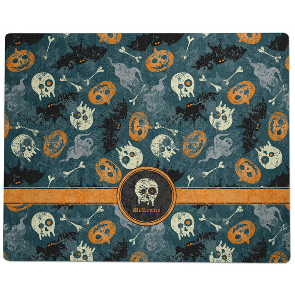 Vintage / Grunge Halloween Dog Food Mat - Large without Bowls