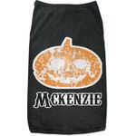Vintage / Grunge Halloween Black Pet Shirt (Personalized)