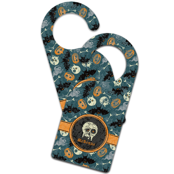 Vintage / Grunge Halloween Door Hanger - MAIN