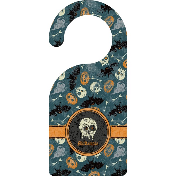 Custom Vintage / Grunge Halloween Door Hanger (Personalized)