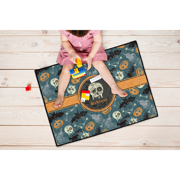 Vintage / Grunge Halloween Door Mats - LIFESTYLE kid