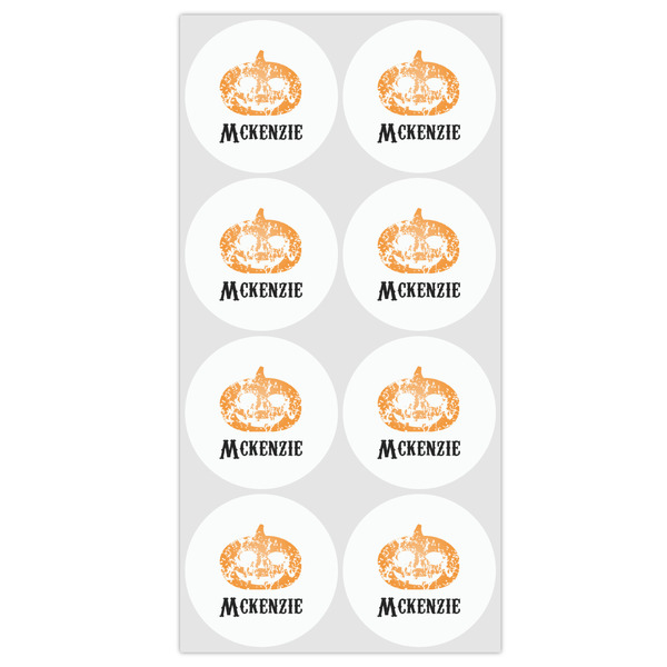 Vintage / Grunge Halloween Drink Topper - Medium - Set of 12