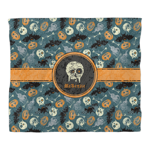 Vintage / Grunge Halloween Duvet Cover - King - Front