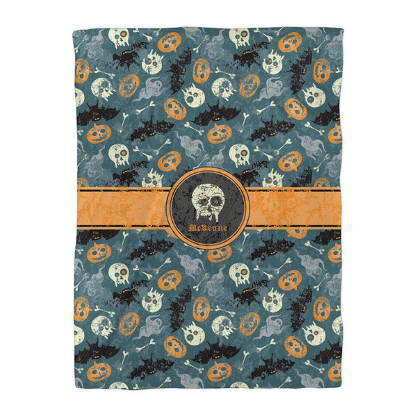 Vintage / Grunge Halloween Duvet Cover - Twin XL - Front