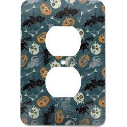 Vintage / Grunge Halloween Electric Outlet Plate