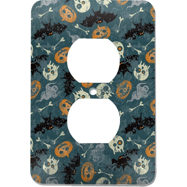 Custom Vintage / Grunge Halloween Electric Outlet Plate