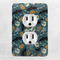 Vintage / Grunge Halloween Electric Outlet Plate - LIFESTYLE