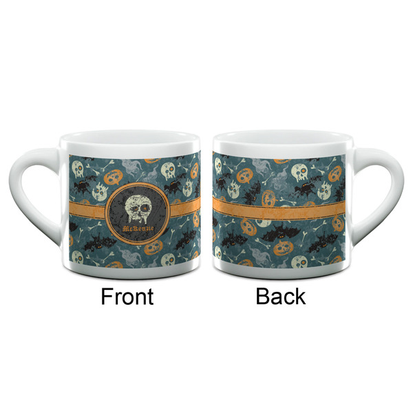 Vintage / Grunge Halloween Espresso Cup - 6oz (Double Shot) (APPROVAL)