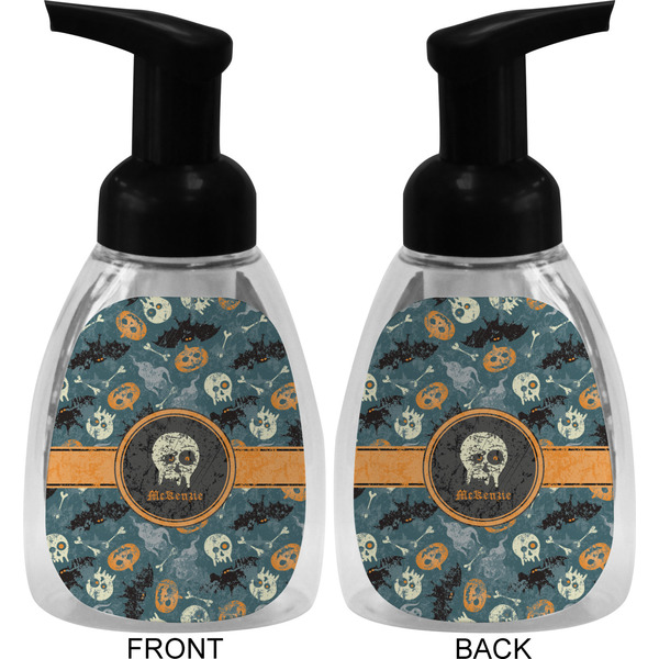 Vintage / Grunge Halloween Foam Soap Bottle (Front & Back)