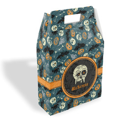 Vintage / Grunge Halloween Gable Favor Box (Personalized)