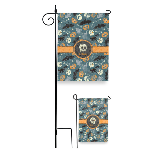 Vintage / Grunge Halloween Garden Flag - PARENT/MAIN