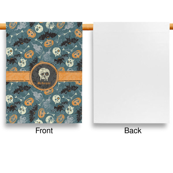 Vintage / Grunge Halloween Garden Flags - Large - Single Sided - APPROVAL