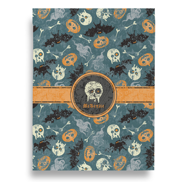 Vintage / Grunge Halloween Garden Flags - Large - Single Sided - FRONT