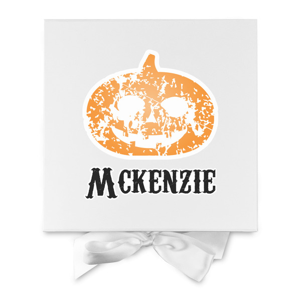 Vintage / Grunge Halloween Gift Boxes with Magnetic Lid - White - Approval