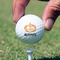 Vintage / Grunge Halloween Golf Ball - Branded - Hand