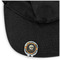 Vintage / Grunge Halloween Golf Ball Marker Hat Clip - Main