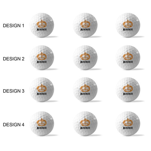 Vintage / Grunge Halloween Golf Balls - Generic - Set of 12 - APPROVAL