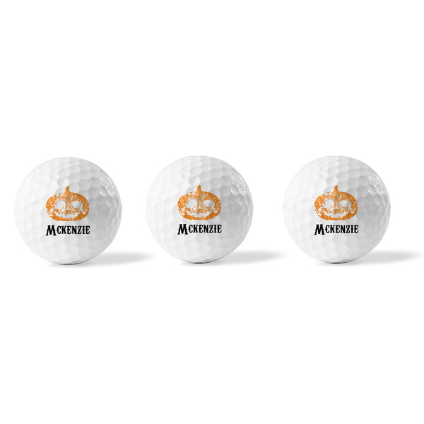 Vintage / Grunge Halloween Golf Balls - Generic - Set of 3 - APPROVAL