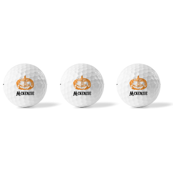 Vintage / Grunge Halloween Golf Balls - Titleist - Set of 3 - APPROVAL