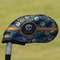 Vintage / Grunge Halloween Golf Club Iron Cover - Single (Personalized)