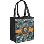 Vintage / Grunge Halloween Grocery Bag (Personalized)