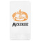 Vintage / Grunge Halloween Guest Napkins - Full Color - Embossed Edge (Personalized)