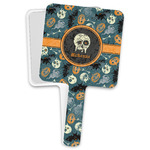 Vintage / Grunge Halloween Hand Mirror (Personalized)